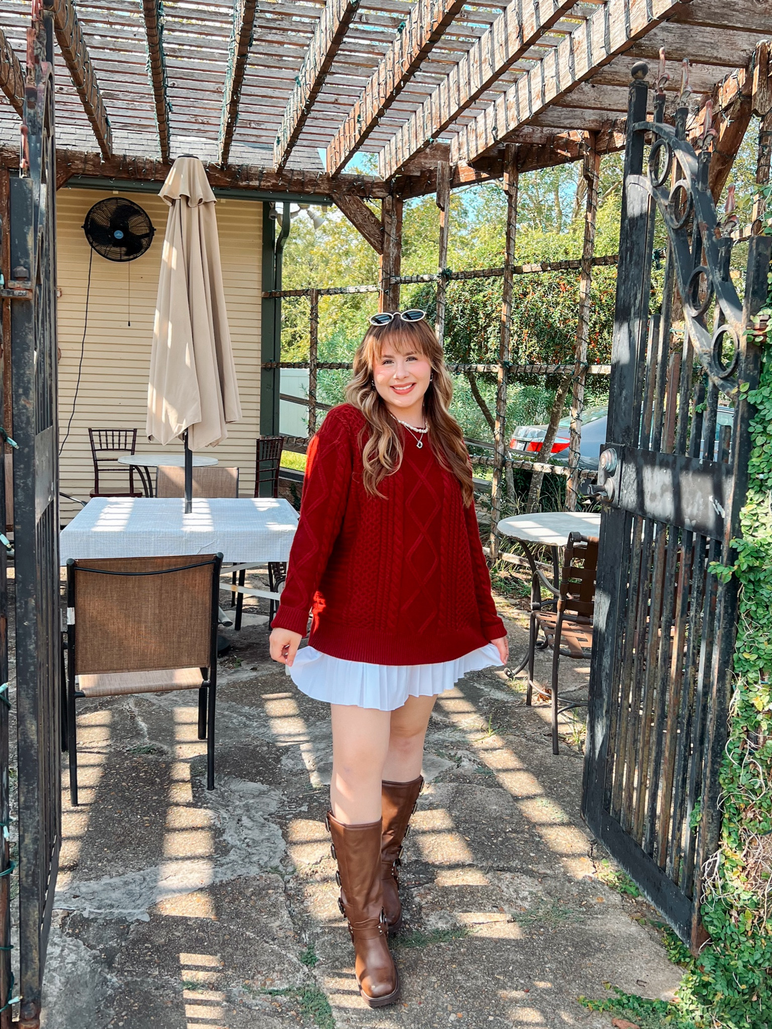 Thanksgiving Outfot Inspo 
Wearing large in everything 
Boots are tts

#LTKGiftGuide #LTKHoliday #LTKCyberWeek