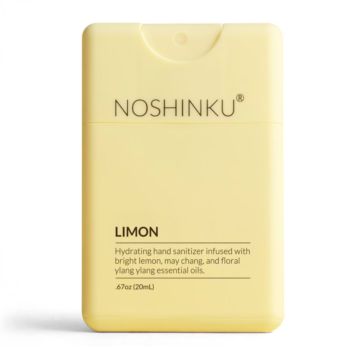 NOSHINKU Refillable Limon Ultra Moisturizing Pocket Sanitizer - Travel Size - 20ml | Target