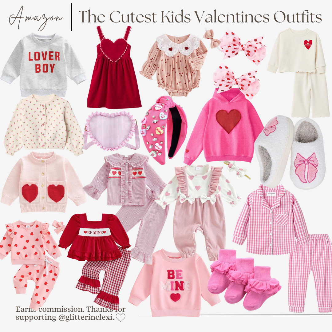 Kids valentine's day outfits 

 