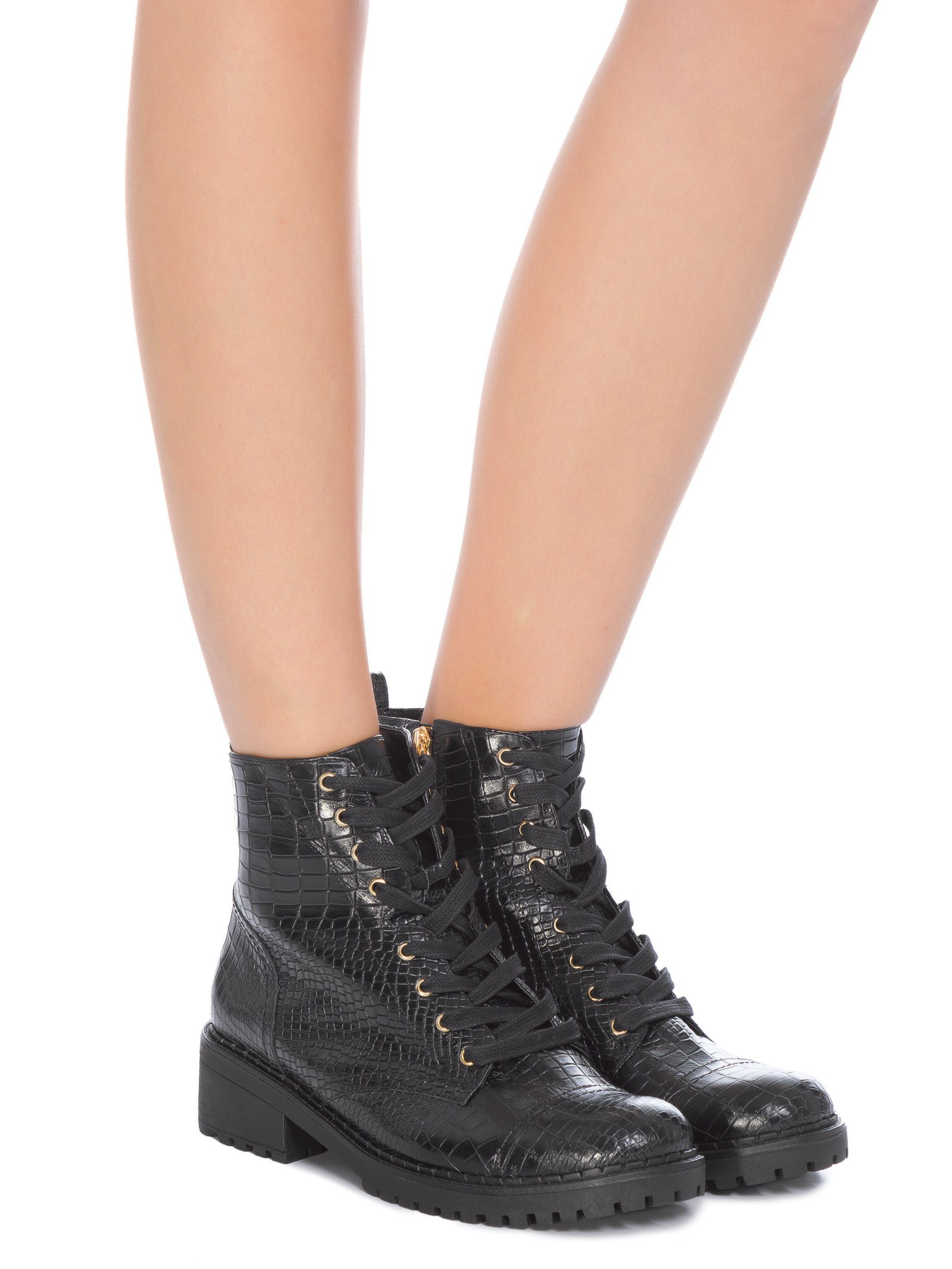 BOTA COTURNO MADRI - PRETO | OQVestir BR