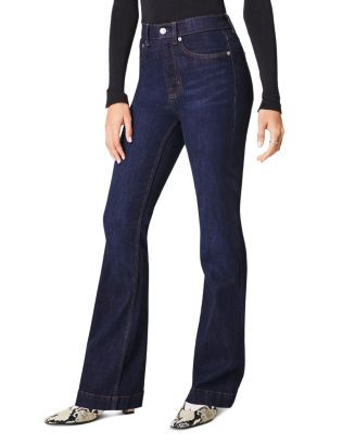 Redefine High Rise Flare Jeans in Dark Indigo | Bloomingdale's (US)