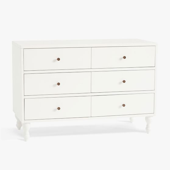Bellevue 6-Drawer Wide Dresser (48w x 20d") | Pottery Barn Teen