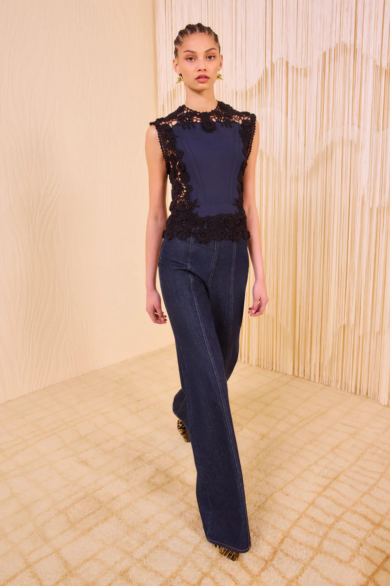 Gigi Sleeveless Knit Top - Eclipse | Ulla Johnson