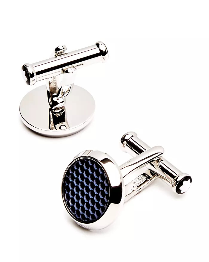 Lacquer Inlay Round Cufflinks | Bloomingdale's (US)