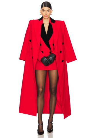 Angelica Blazer Dress in Cardinal | Revolve Clothing (Global)