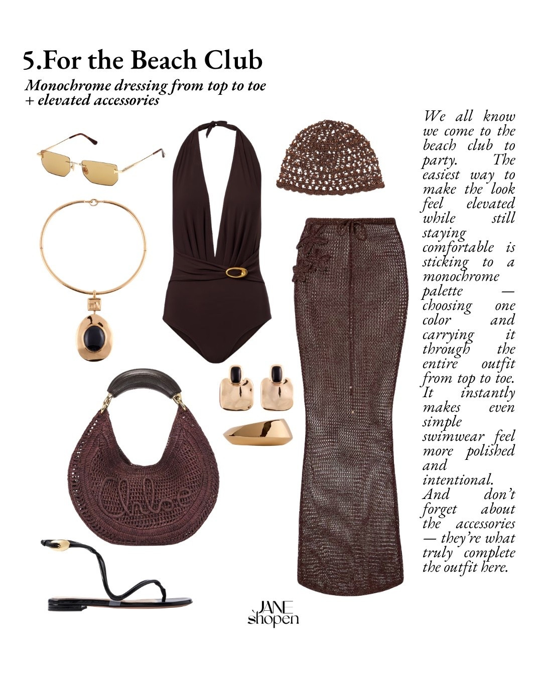 Chic Swim Outfit Formula for the Beach Club

#LTKootd #LTKSeasonal