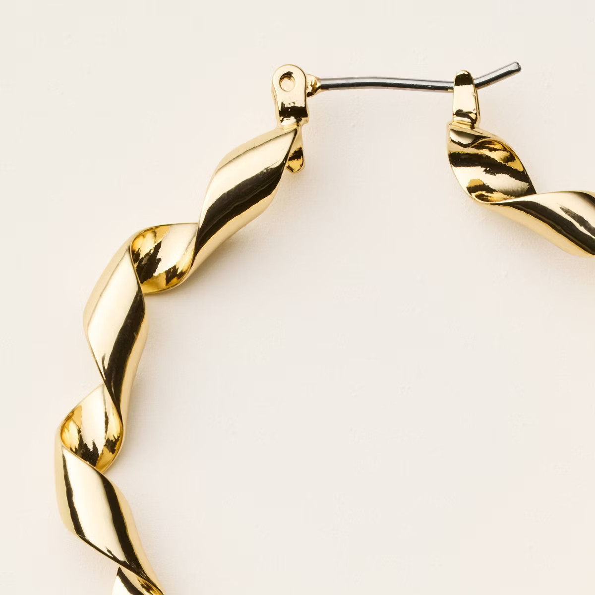 Metal Ribbon Hoop Earrings - kate spade new york x Target Gold | Target