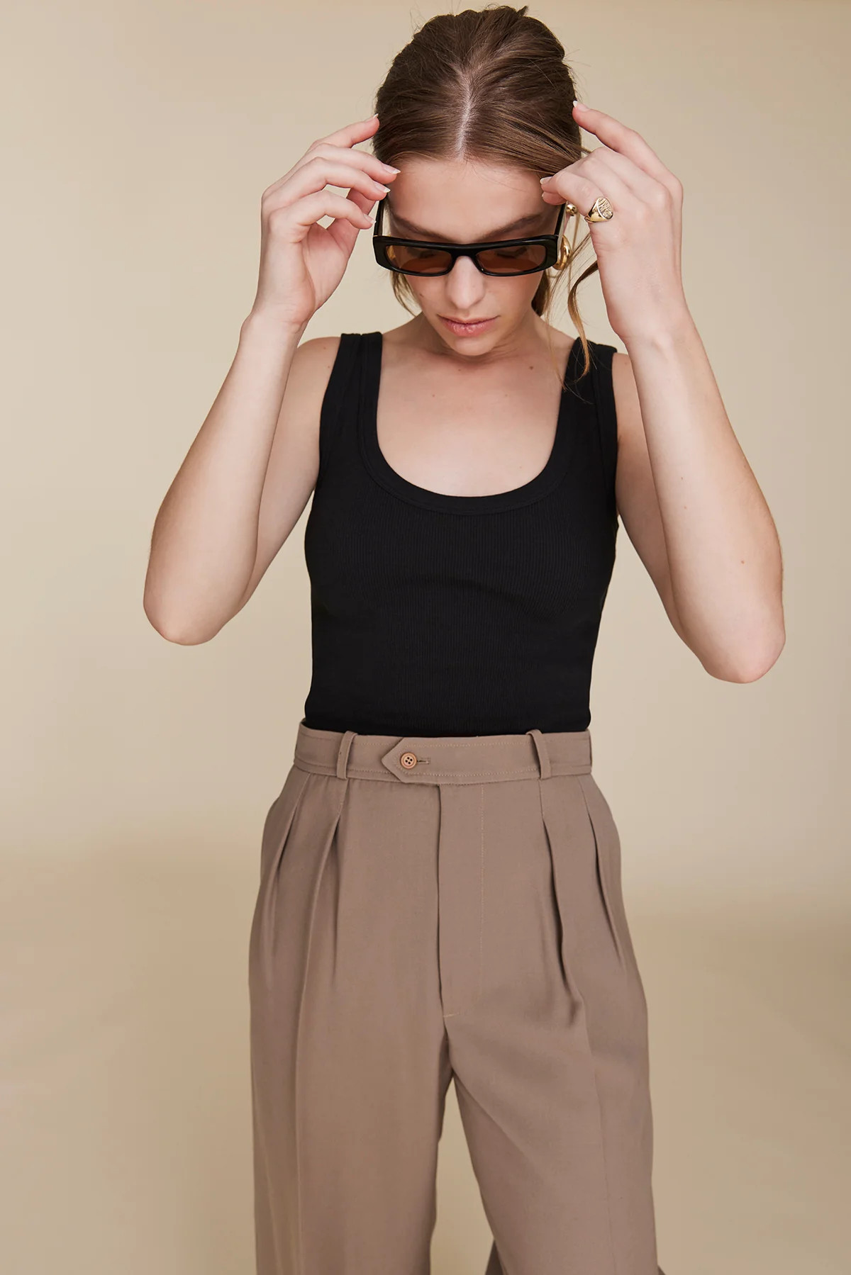 The Scoop It Up Tank in Black | Sold Out NYC