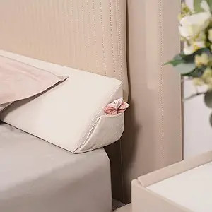 Aurako Full Size Bed Wedge Pillow Headboard Pillow Mattress Wedge Bed Gap Filler Triangle Memory ... | Amazon (US)