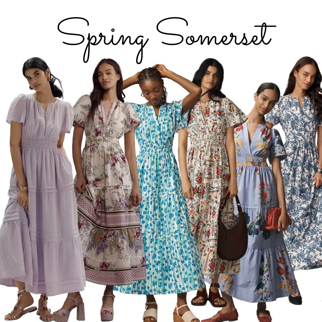 Spring and Summer colors and prints in the fabulous Somerset dress! A perfect dress for any and all occasions! 

#LTKWedding #LTKStyleTip #LTKSpringSale