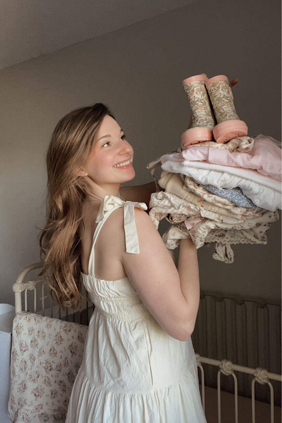 Toddler girl spring wardrobe haul!! Linking what wasn’t bought secondhand. 🌷🎀🧺💞