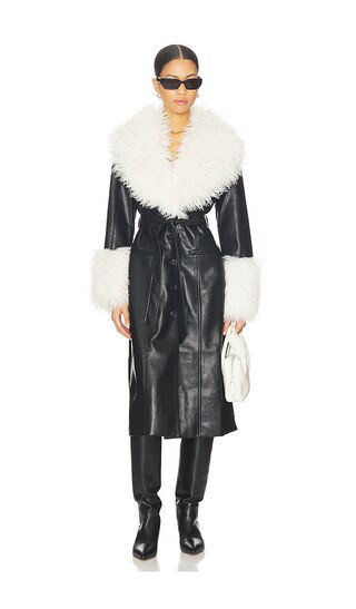 NIA Orla Jacket in Black. - size L | Revolve Clothing (Global)