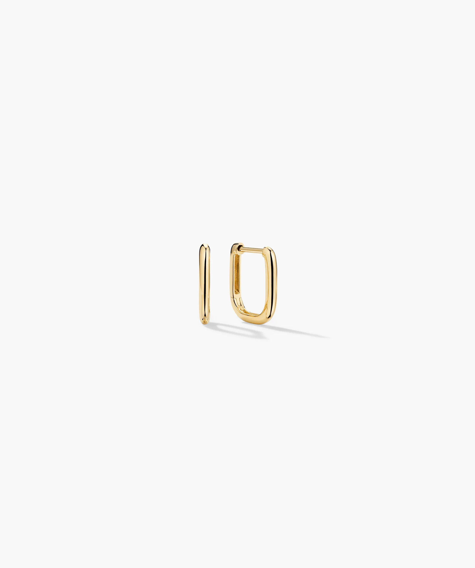 Huggie U Hoops | Mejuri Fine Crew
