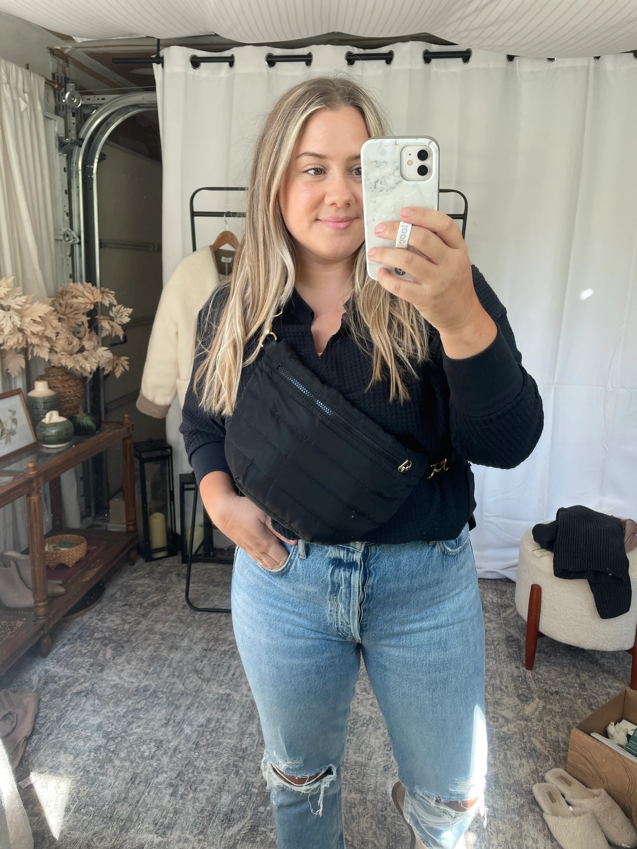 Piper sling belt bag- 3 colors | Hazel Tide