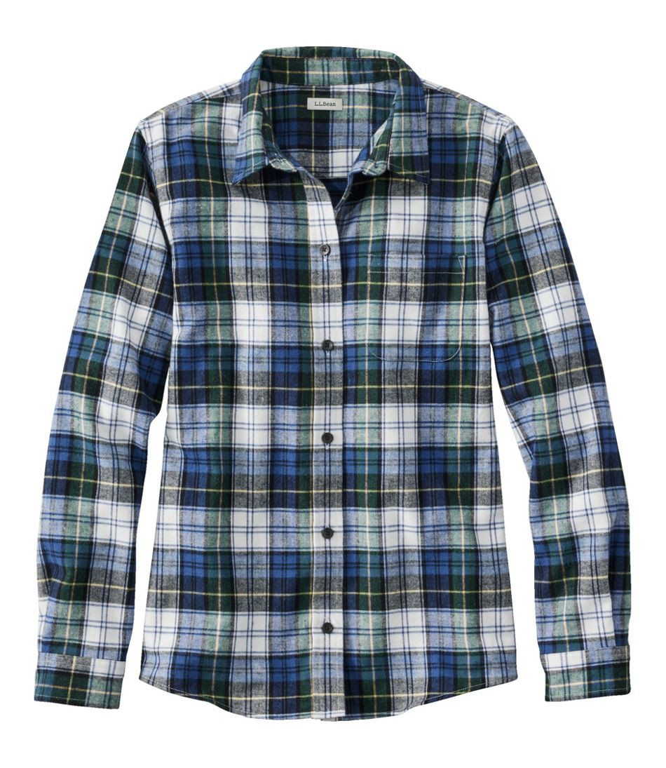 Women's Scotch Plaid Flannel Shirt, Relaxed | L.L. Bean