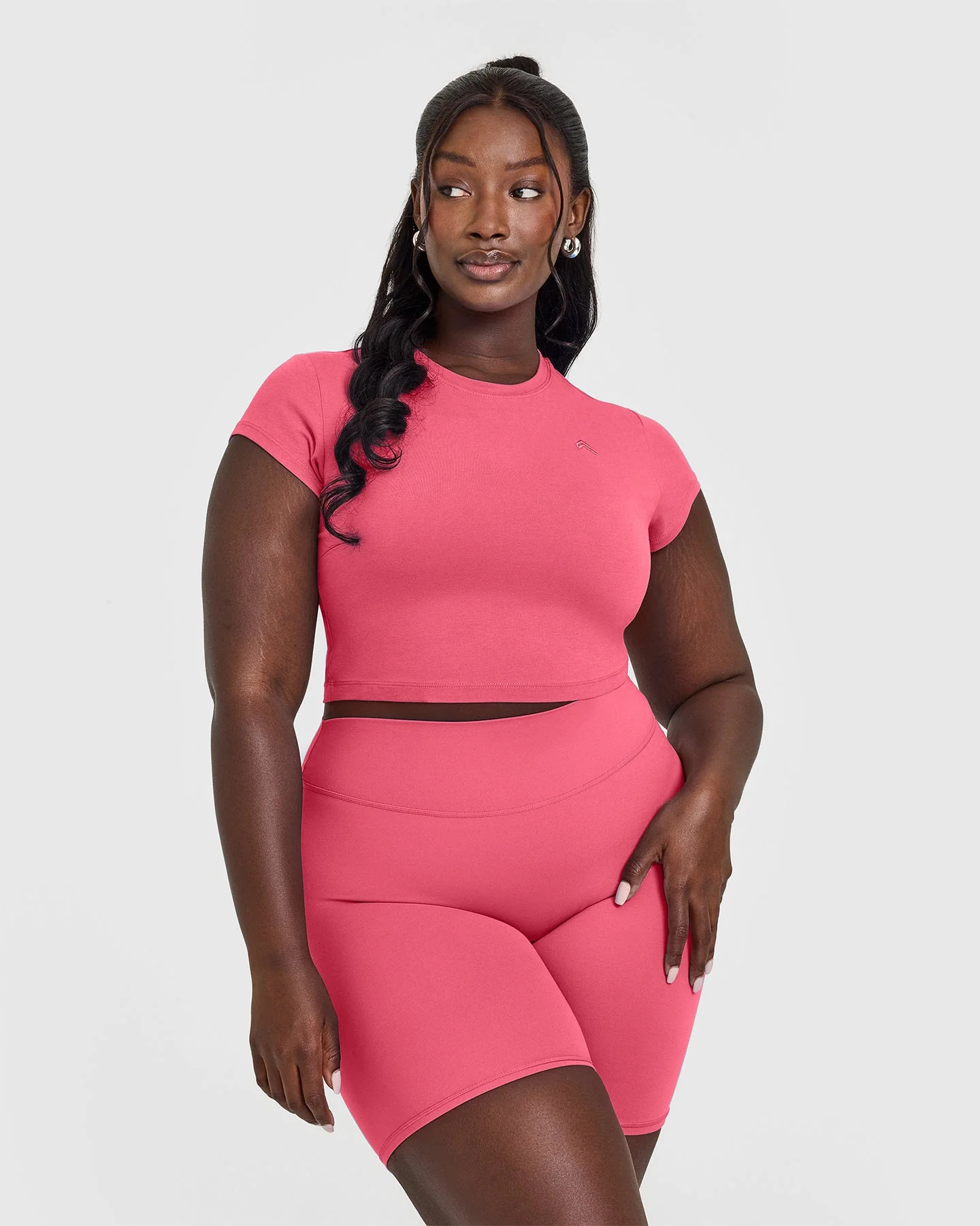 Cotton Icon Baby T-Shirt 
 Velvet Pink | Oner Active (UK / US)