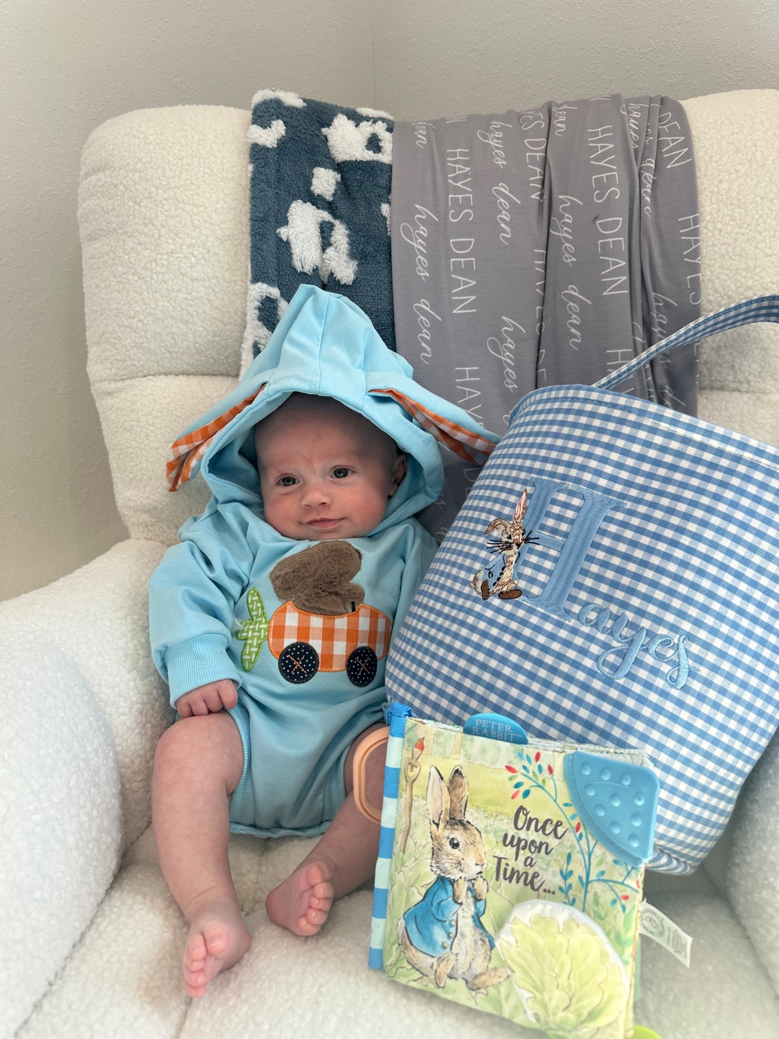 Easter outfit for baby boy #boyeasteroutfit #boyeasterbasket 