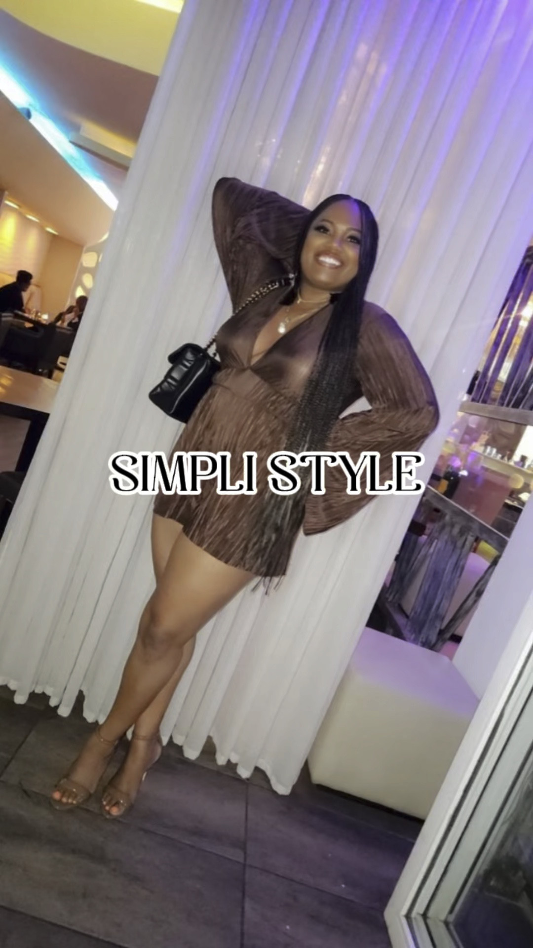 🌟👗 Outfit of the Night Inspo in Nairobi! 🌃🇰🇪

🍫🌸 Embrace the Chocolate Brown Elegance! 🌸🍫

👉🏾 Dress to impress from dinner to dancefloor! This flowy Boohoo romper in rich chocolate brown is a total mood! Paired with chic Steve Madden heels and a fabulous Kurt Geiger bag, you’ll be turning heads all night long! 🌟 

#LTKtravel #LTKunder100 #LTKunder50