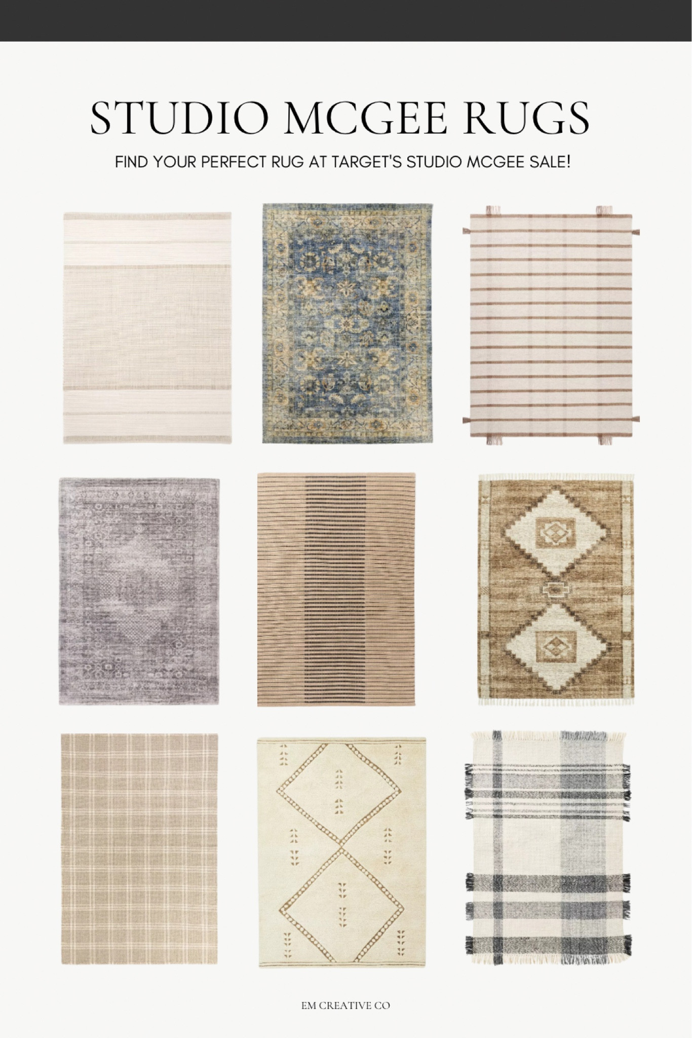 Explore Target's Studio McGee rugs for style and savings! Shop a curated selection of gorgeous rugs that enhance any room with warmth, texture, and elegance while staying budget-friendly. #studiomcgee #Target #rugs 

#LTKsalealert #LTKstyletip #LTKhome