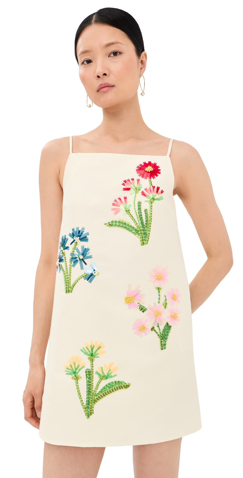 Leo Lin Leia Wool Mini Dress Wildflower 8 | Shopbop