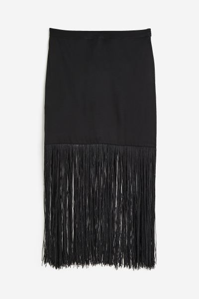 Fringe-trimmed Skirt | H&M (US)