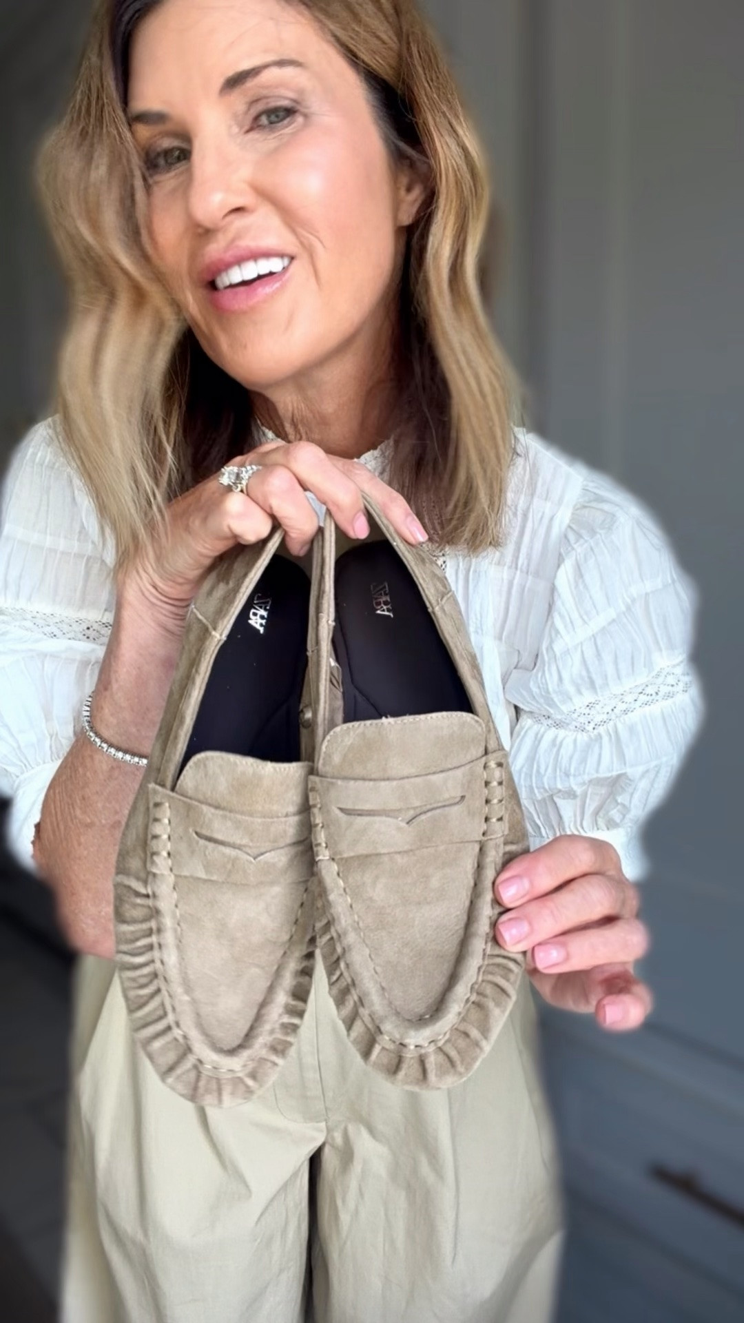 Get your true size in these cute and comfortable Zara penny loafers

#LTKOver40