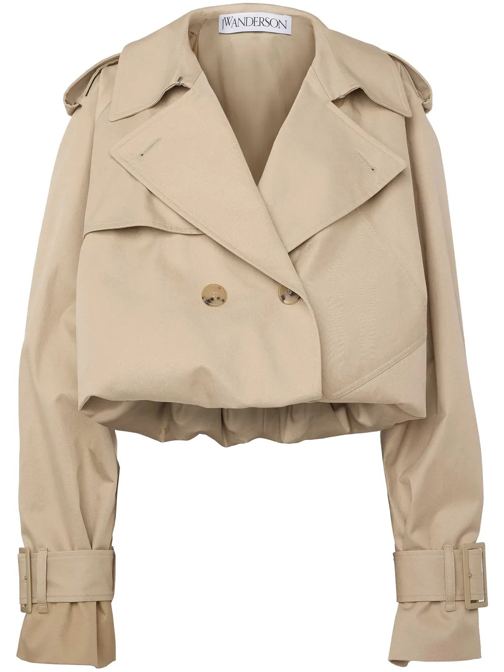 JW Anderson Cropped Trench Coat  - Farfetch | Farfetch Global
