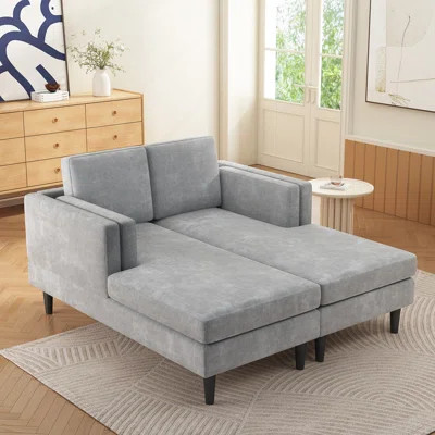 Upholstered Chaise Lounge Sofa Bed | Wayfair North America