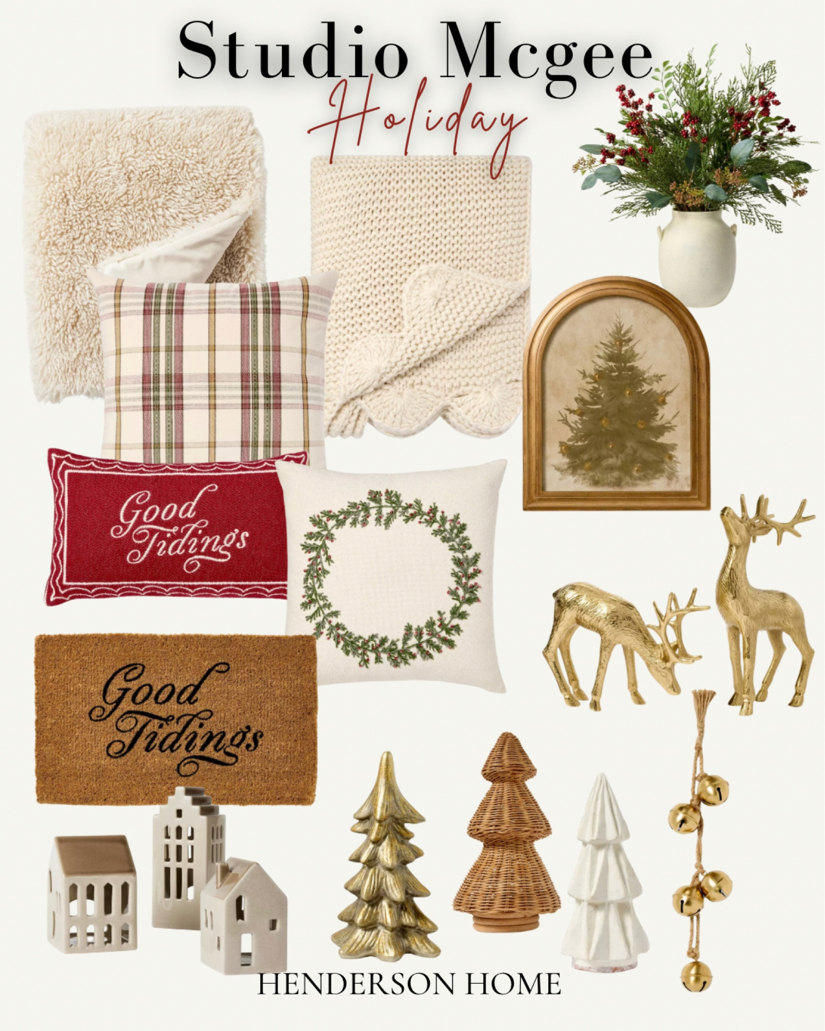Studio McGee holiday collection is here!🫶🏼🎄

Christmas doormat. Winter throws. Winter throw pillows. Studio mcgee Christmas. Studio McGee holiday. Christmas table decor. 

#LTKSeasonal #LTKHome