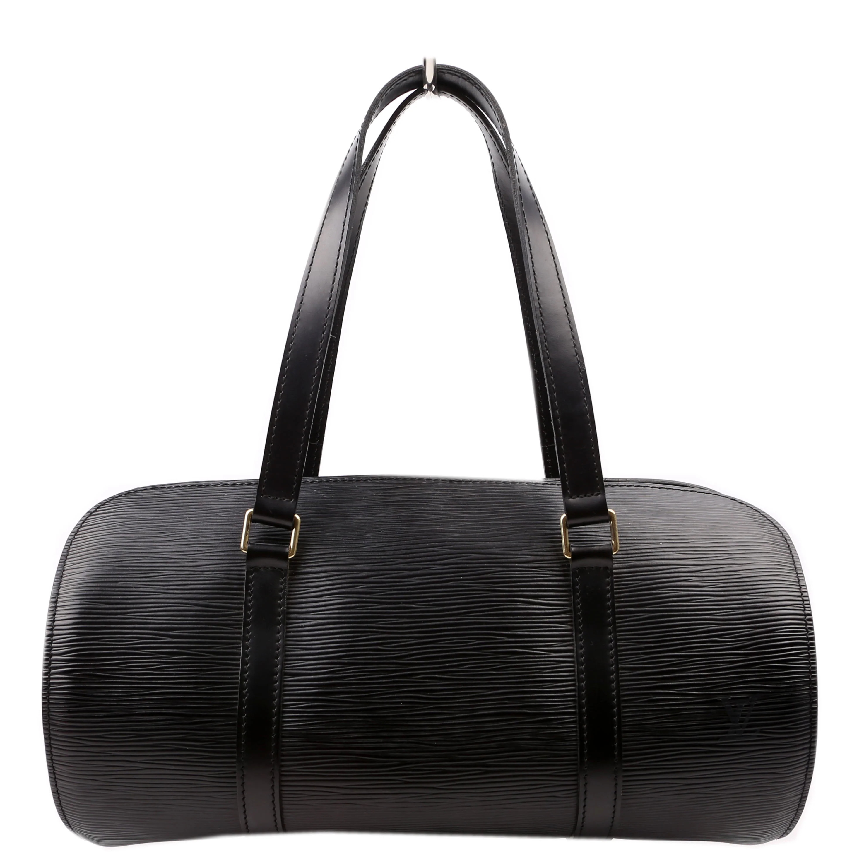 Soufflot Epi Black | Keeks Designer Handbags