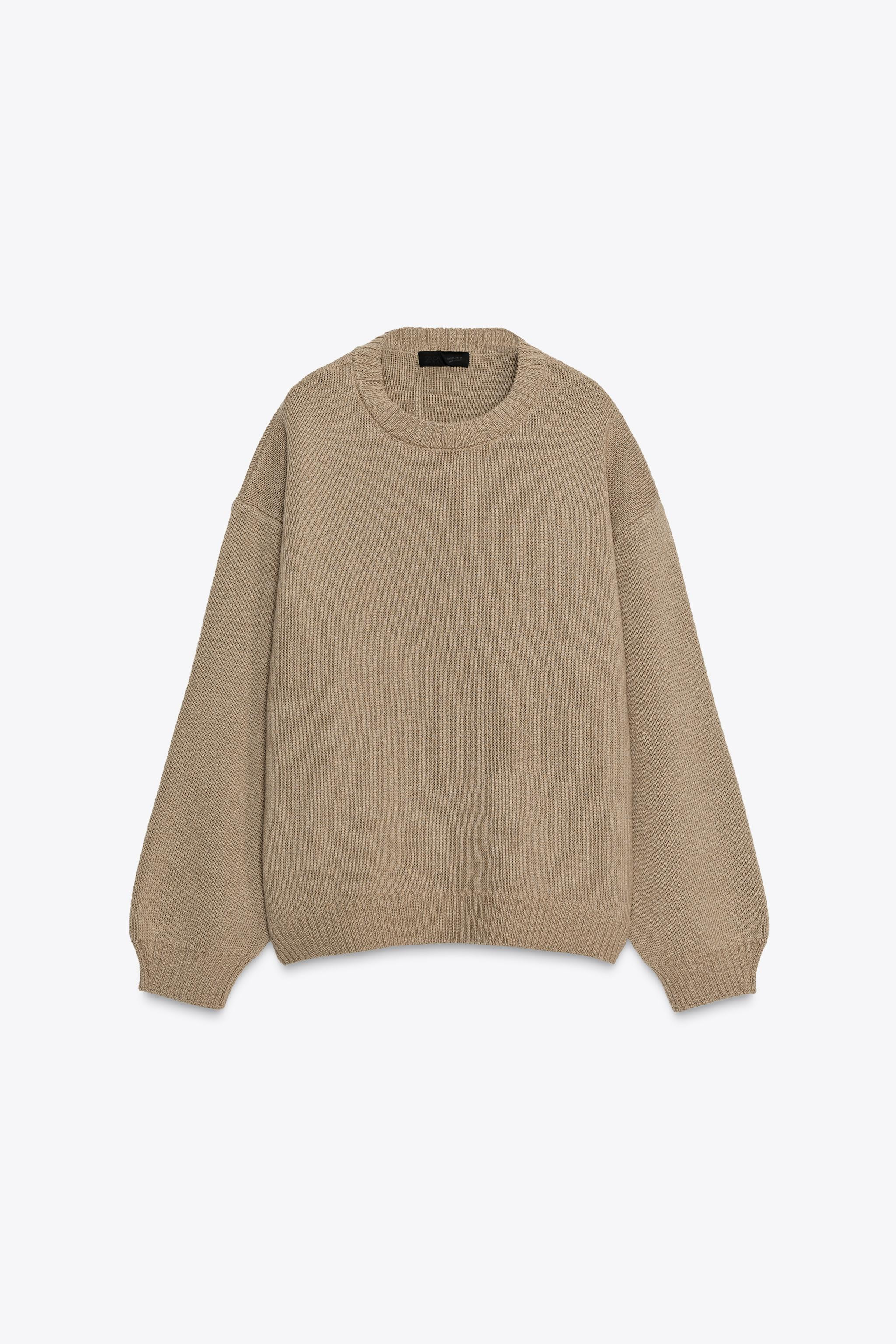 OVERSIZED KNIT SWEATER | Zara UK