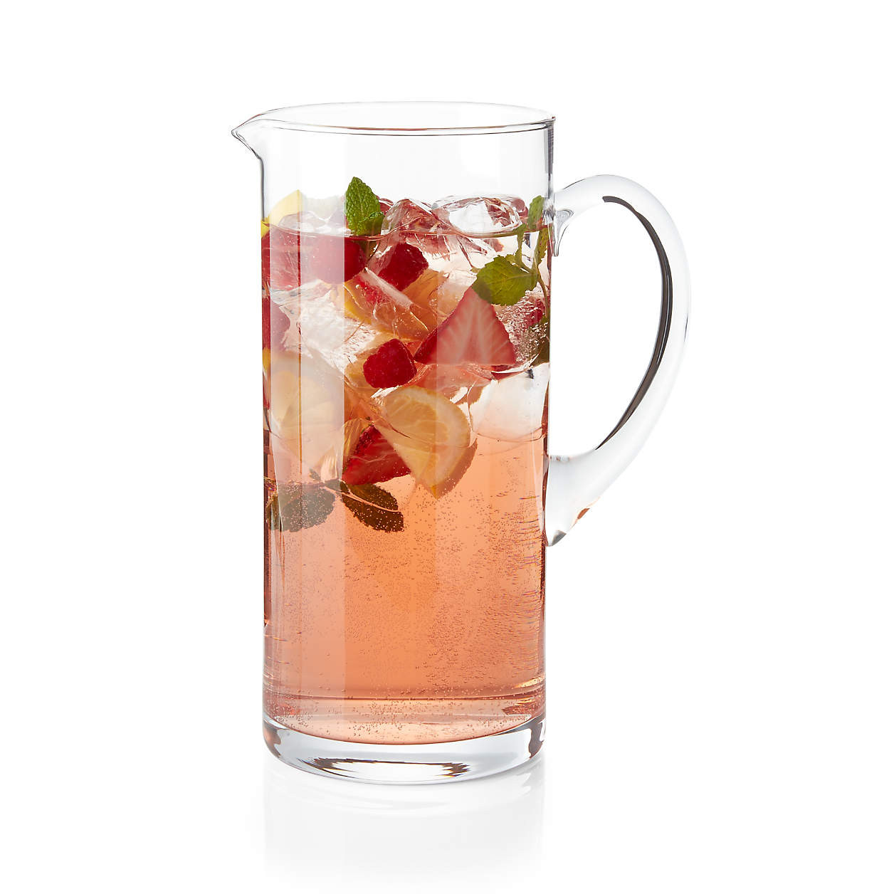Aspen 86 oz. Glass Pitcher + Reviews | Crate & Barrel | Crate & Barrel
