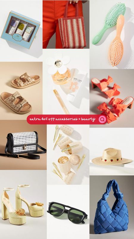 extra 40% off at Anthro on all sale shoes, accessories and beauty // 

#LTKfindsunder50 #LTKSeasonal #LTKsalealert