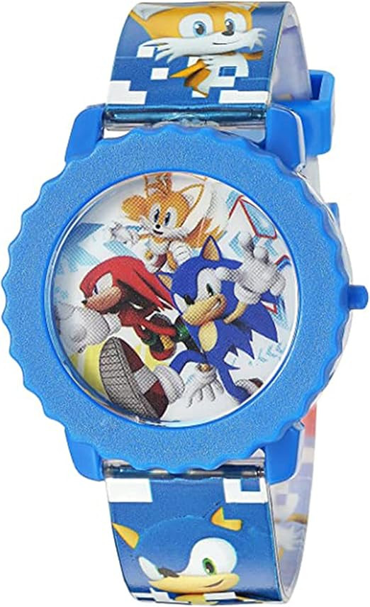 Accutime Sonic The Hedgehog - Kids, Quartz Movement - LCD Display Watch Dial Flashing LED Lights,... | Amazon (US)