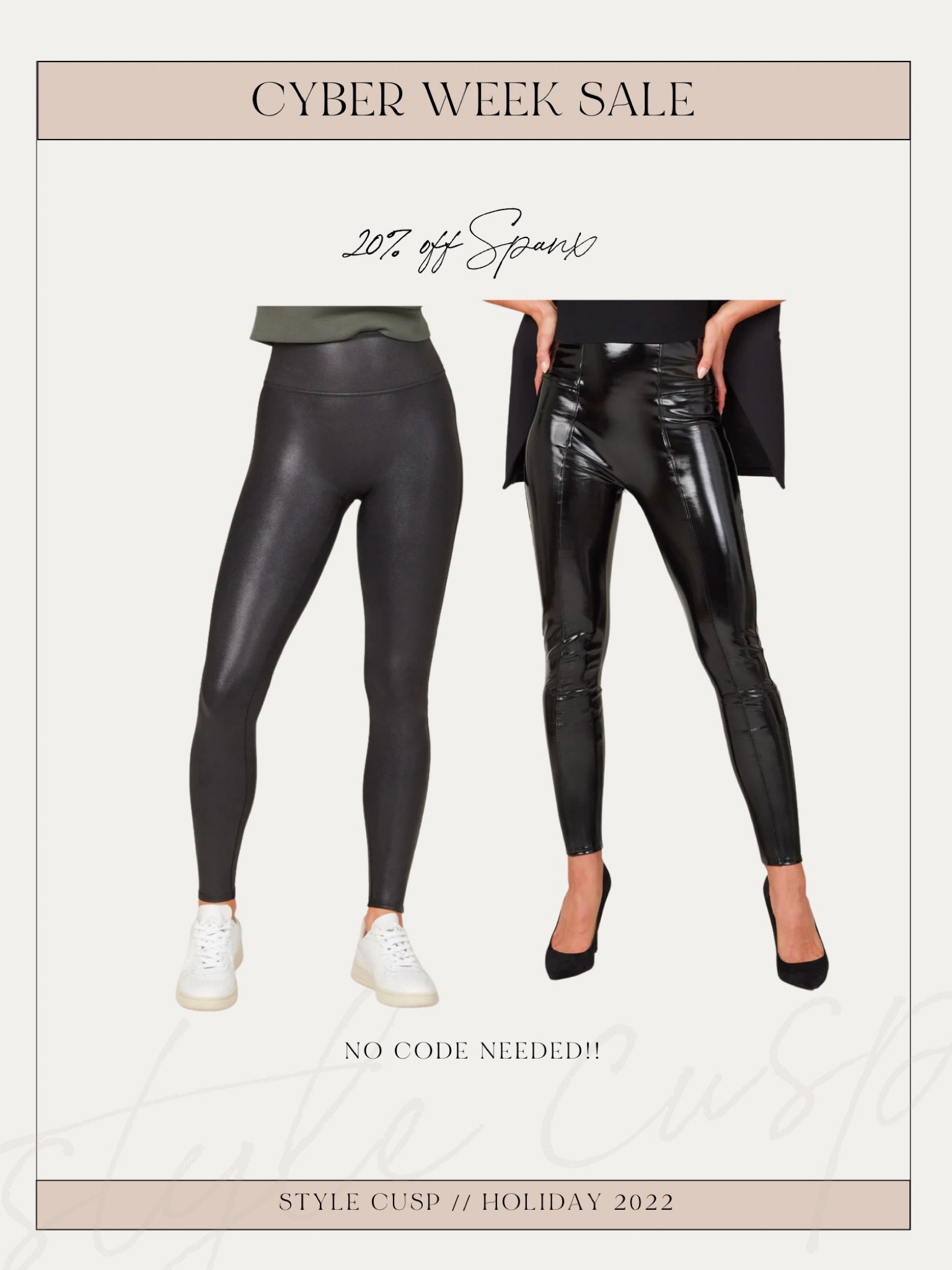 Best spanx sale of the year - 20% off! 

#LTKunder100 #LTKCyberweek