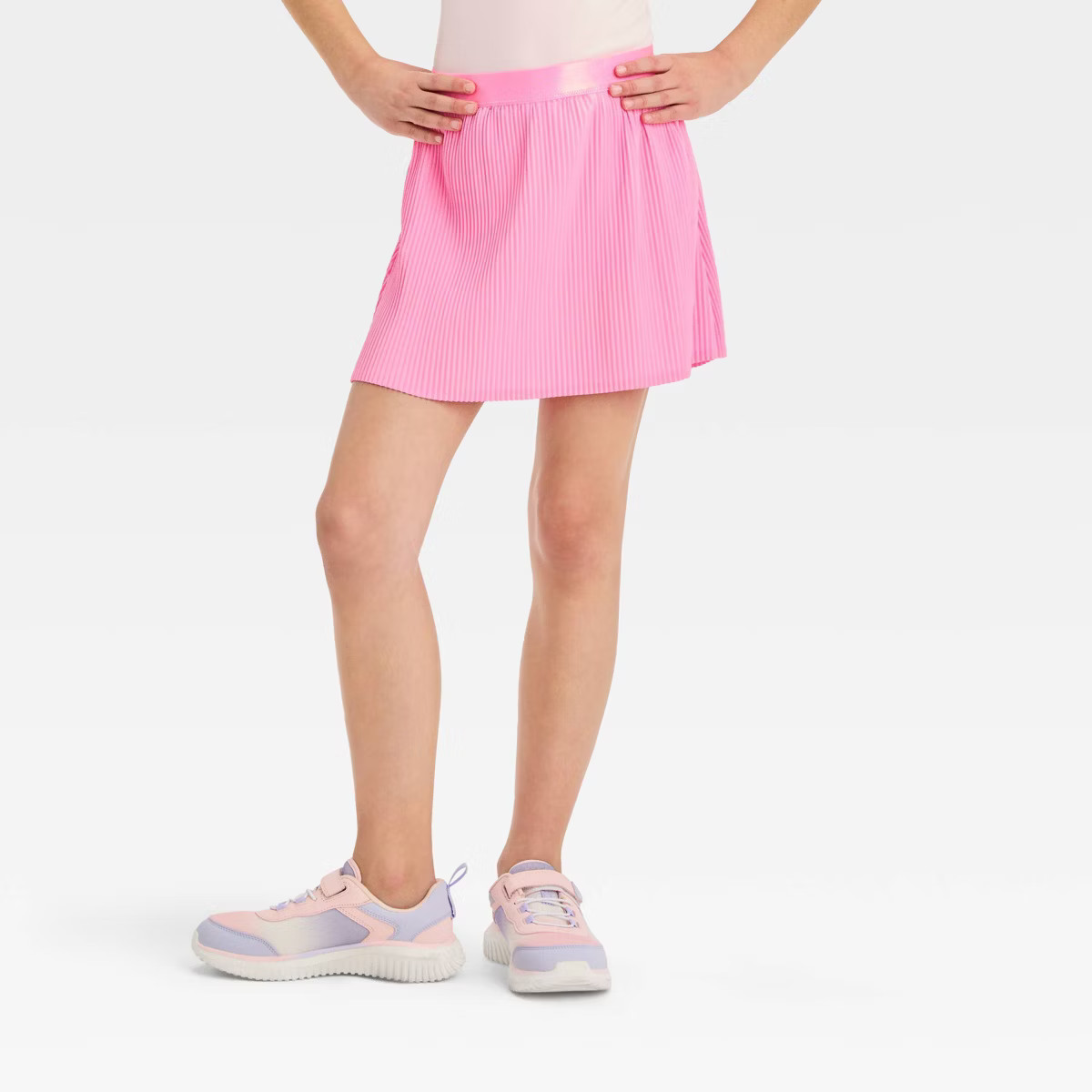 Girls' Pleated Woven Skort - All In Motion™ | Target
