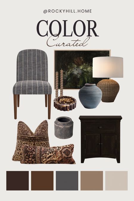 Color Curated: Brown and Gray, home decor and furniture 

#LTKfindsunder100 #LTKhome #LTKstyletip