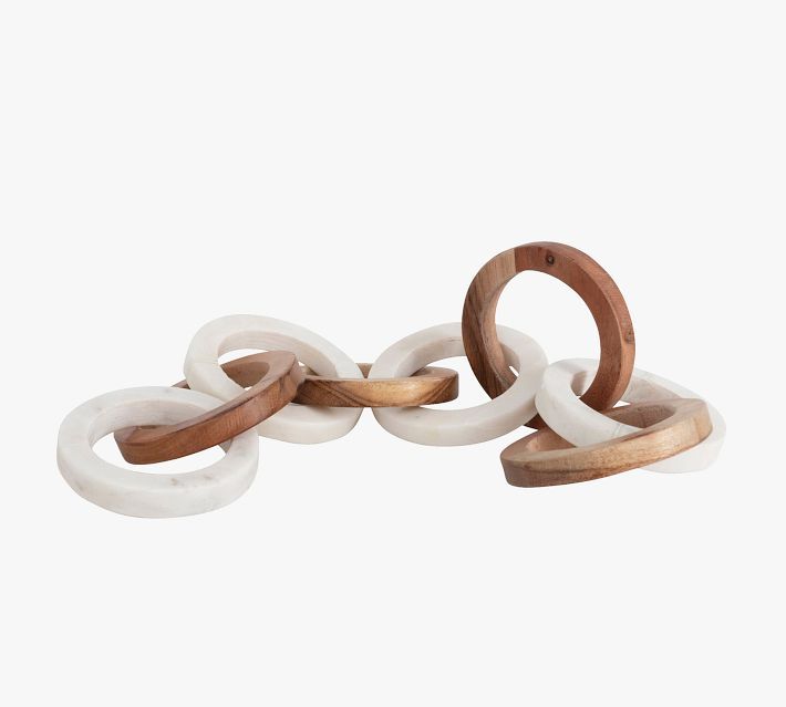 Wood & Marble Chain | Pottery Barn (US)