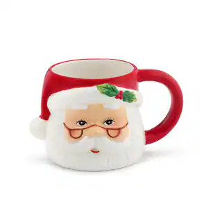 16 oz Santa Mug By Mr. Christmas in Red | 16 fl oz | Michaels® | Michaels Stores
