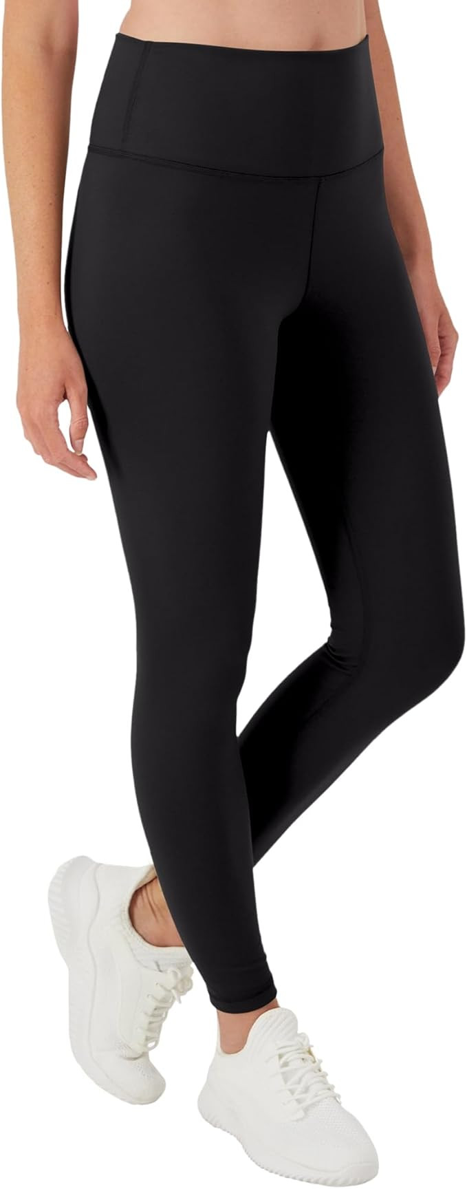 Hanes Women's Moves 7/8, Soft Moisture-Wicking Leggings with Internal Pocket, 25" | Amazon (US)