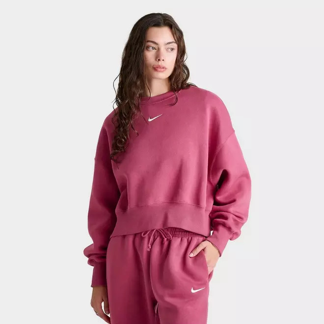 Women's Nike Sportswear Phoenix Fleece Oversized Crewneck Sweatshirt | Finish Line (US)