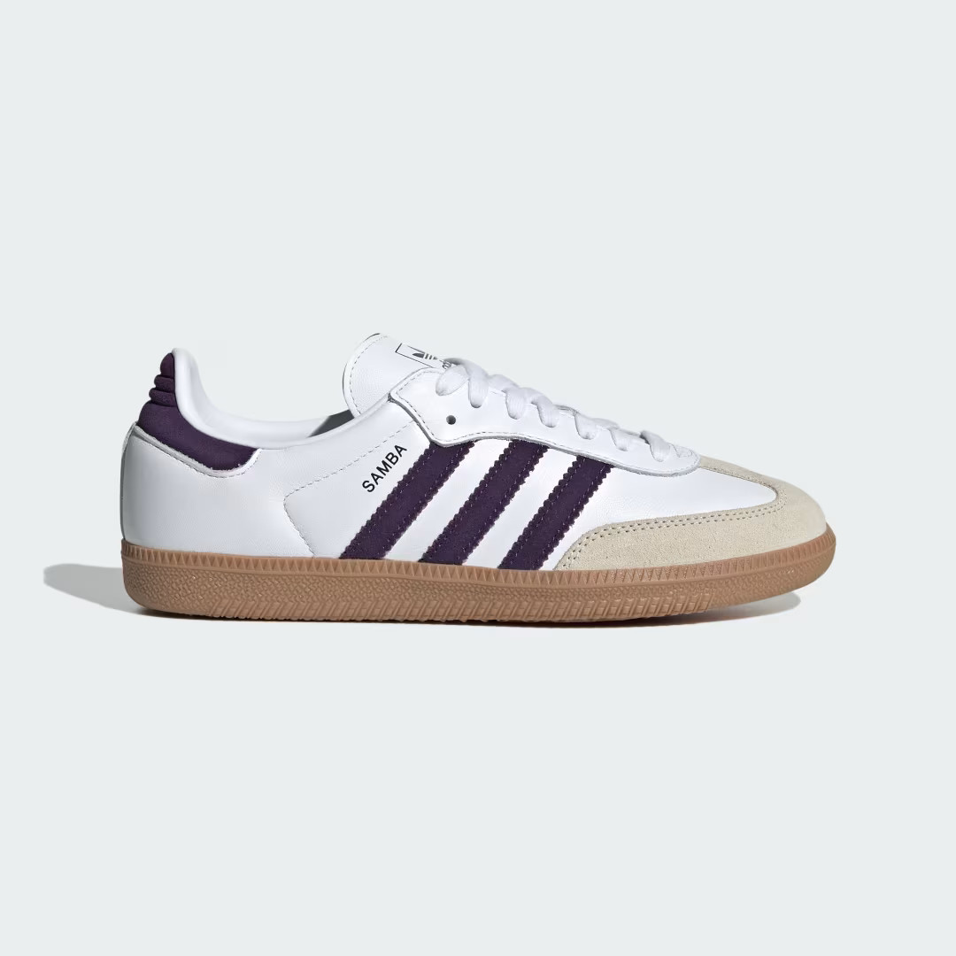 adidas Samba OG Shoes Cloud White M 8.5 / W 9.5 Womens | adidas (US)