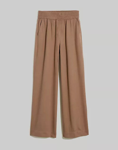 Plus Drapeweave Carley Wide-Leg Pants | Madewell
