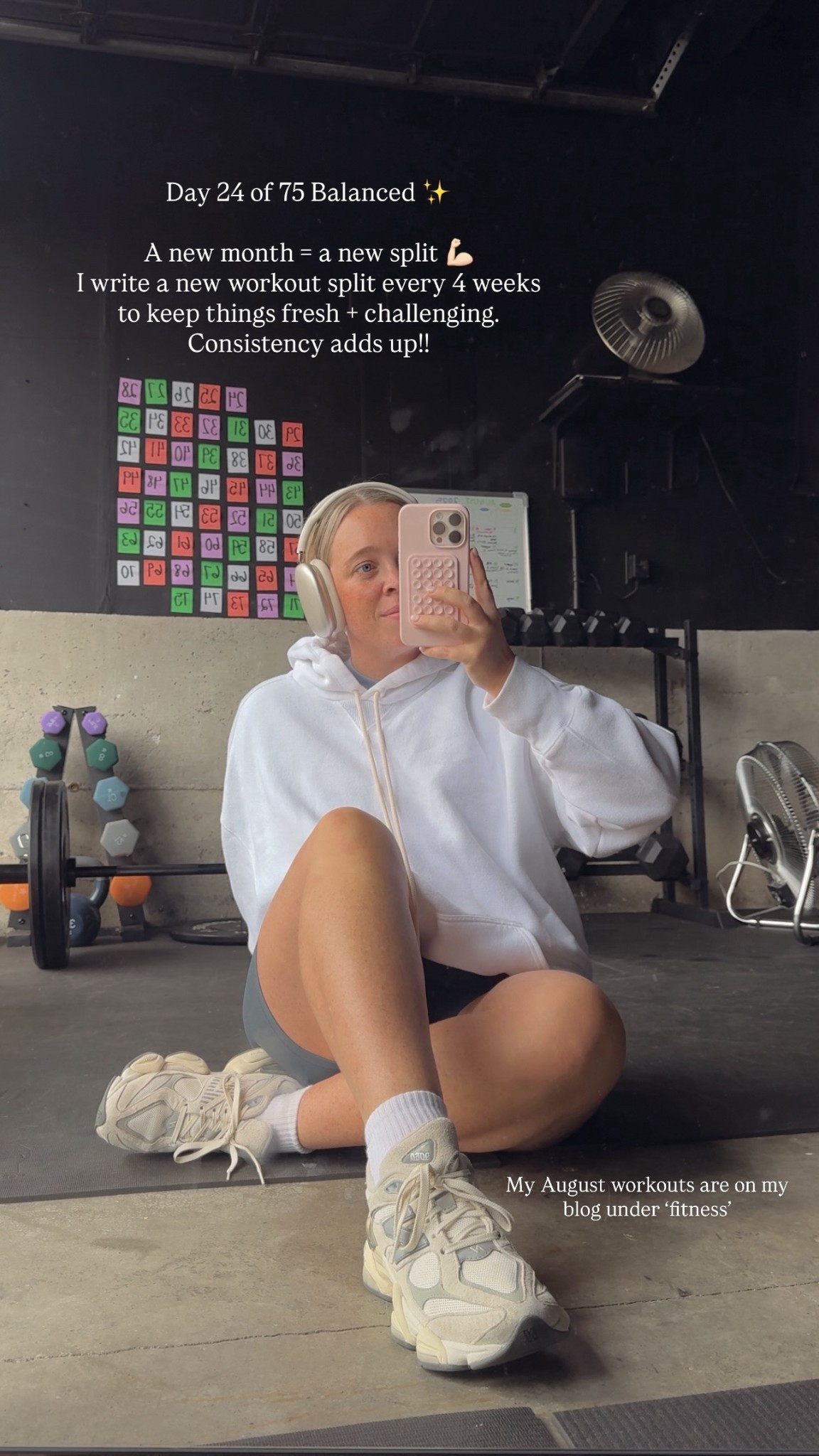 Midsize Gym Outfit of the Day 🩶🤍💪🏻 Size 12 | Large | 5’3"

#LTKActive #LTKMidsize #LTKFindsUnder100