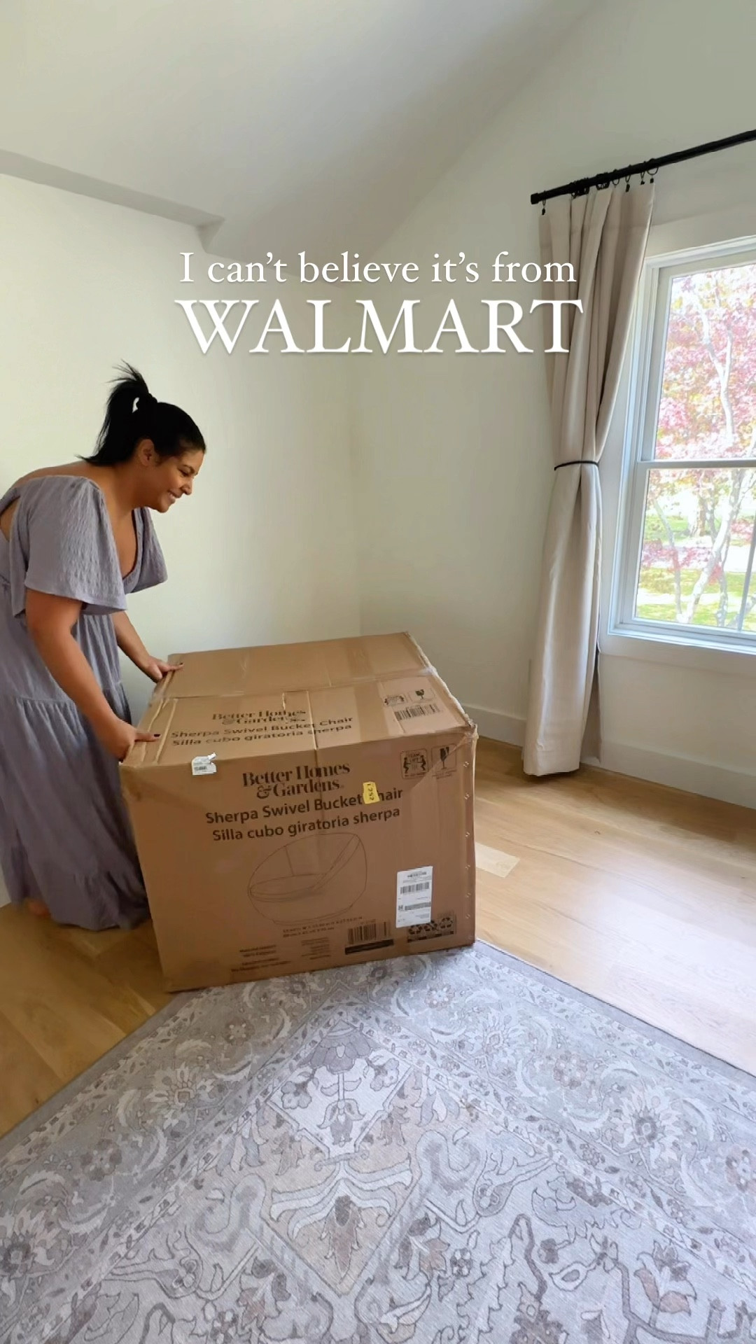 I can’t believe it’s from Walmart! 🙌🏽 this designer inspired bouclè chair is everything — currently on sale! The perfect neutral home decor find 

#LTKSaleAlert #LTKVideo #LTKHome