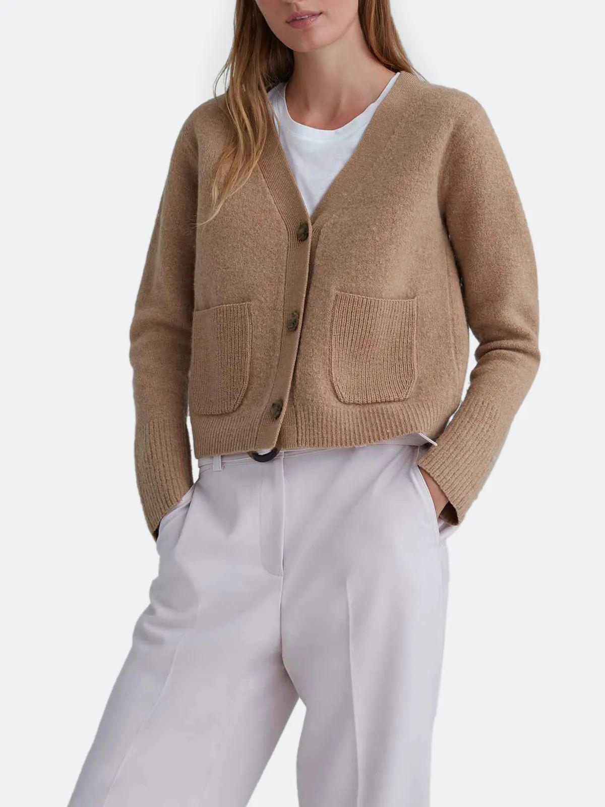 Boiled Wool Cardigan | Verishop