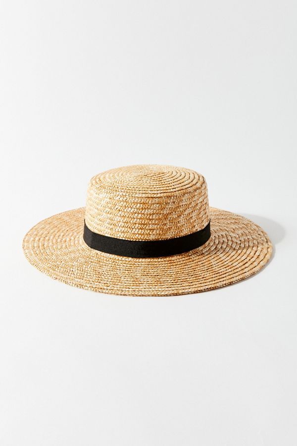 UO Straw Boater Hat | Urban Outfitters (US and RoW)