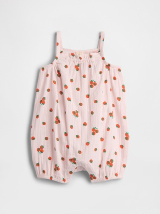 Baby Gauze Romper | Gap Factory | Gap Factory