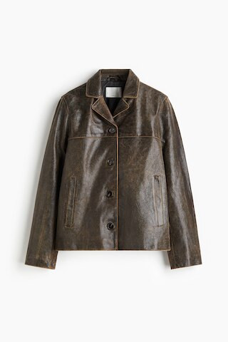 H & M - Leather Jacket - Black | H&M (AU)