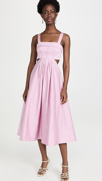 Frequency Cut Out Midi Dress | Shopbop